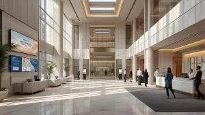 presentation-people-hospitality-lobby