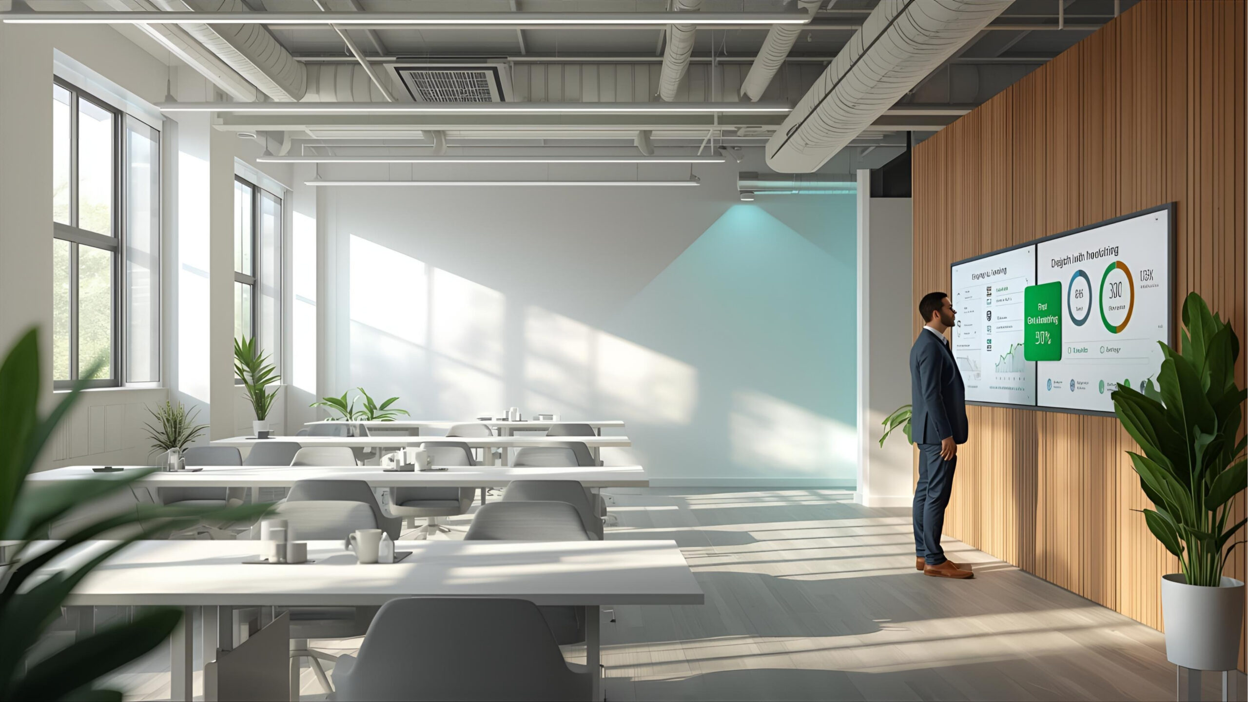 Energy optimisation with daylight harvesting and smart dimming