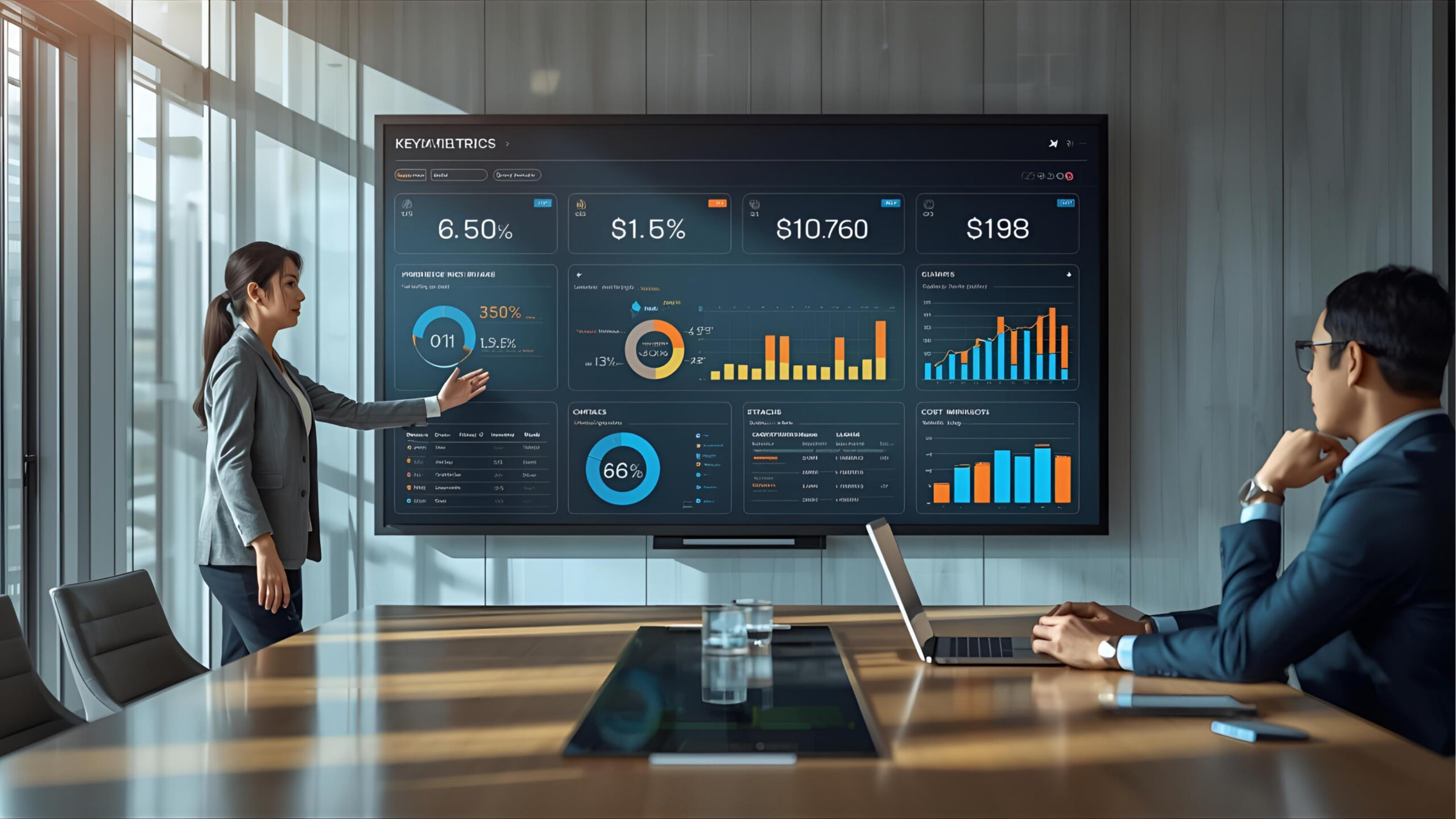 Project governance dashboard for stakeholders and reporting
