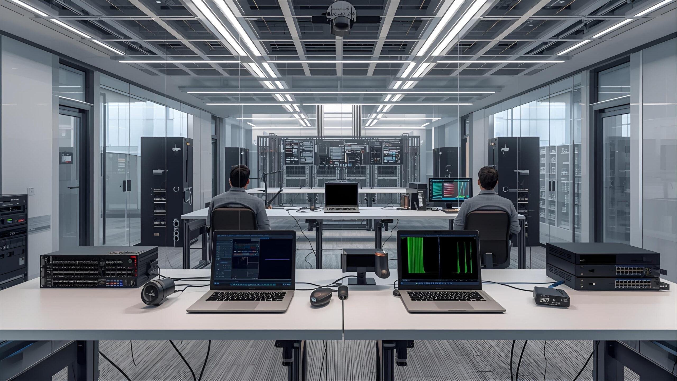 Compatibility testing in staging lab for AV upgrade validation